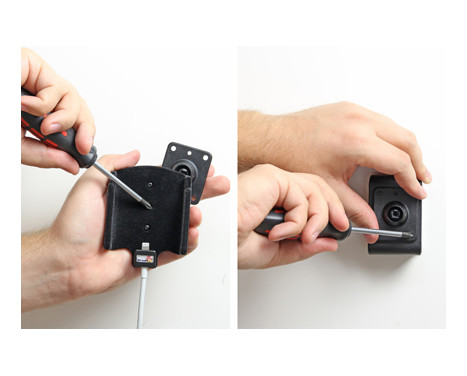 Apple iPhone 6 / 6S Passive holder. Original lightning to 30-pin adapter cable (Upholstered), Image 4