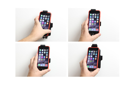 Apple iPhone 6 Passive holder. Original Apple cable / with skin, Image 3