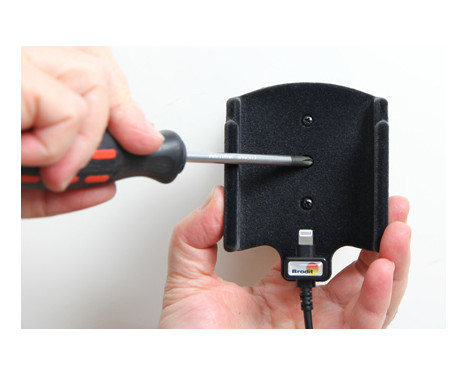 Apple iPhone 8 / SE 2nd Generation 2020 Active holder with 12V USB plug (Upholstered), Image 5