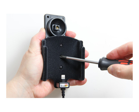 Apple iPhone 8 / SE 2nd Generation 2020 Active holder with 12V USB plug (Upholstered), Image 6