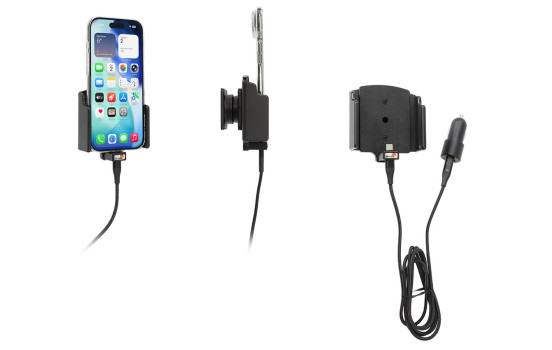 Apple iPhone Air Active Adjustable Holder with 12v sig-plug