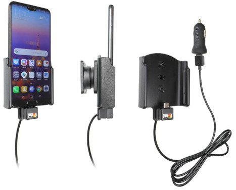 Huawei P20 Active holder with 12V USB plug