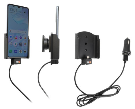 Huawei P30 Active holder with 12V USB plug