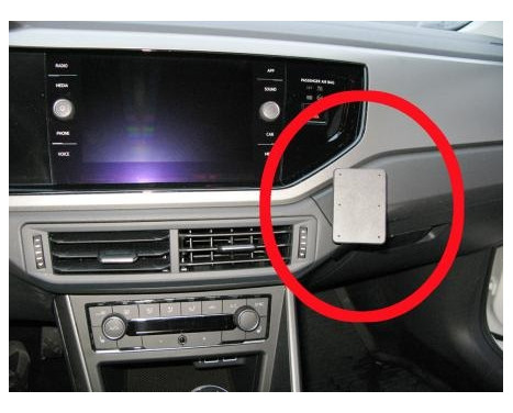 ProClip - Volkswagen Polo 2018 - Center mount
