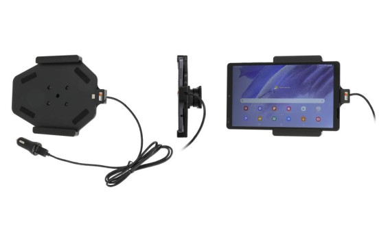 Samsung Galaxy Tab A7 Lite Active holder with 12V USB plug