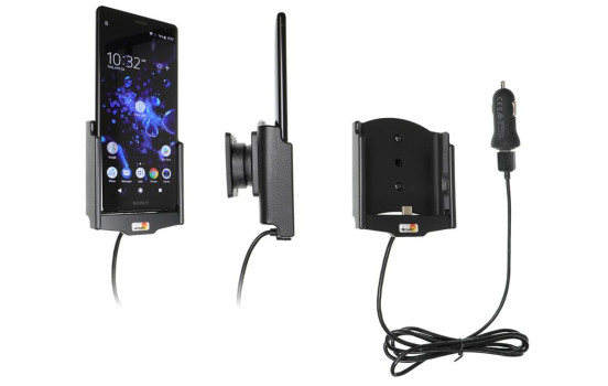 Sony Xperia XZ2 Active holder with 12V USB plug