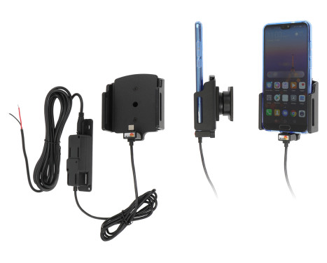 Universal adjustable holder USB-C with fixed power supply width: 70-83 mm thickness: 2-10 mm, Image 5