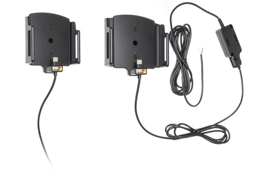 Universal adjustable holder USB-C with fixed power supply width: 75-89 mm thickness: 9-13 mm