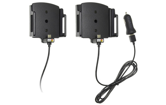 Universal holder USB-C with 12V USB plug 75-89mm / 12-16mm, Image 2