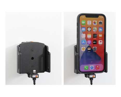 Apple iPhone 12 / 12 Pro / 12 Pro Max, Active adjustable holder with fixed power supply, Image 4