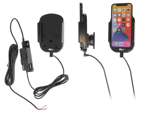 Apple iPhone 12 Mini Qi Wireless Active Holder with Fixed Power Supply, Image 2