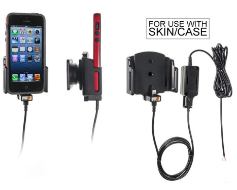 Apple iPhone 5 / 5C / 5S / SE Active Adjustable Holder with Fixed Power Supply