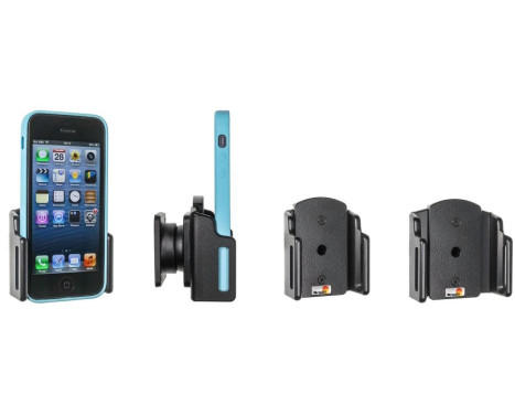 Apple iPhone 5 / SE Passive adjustable holder with swivel mount. With cover