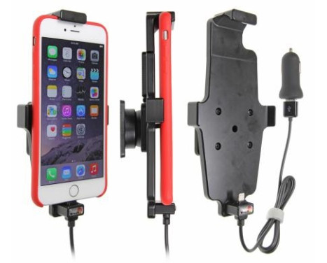 Apple iPhone 6/6S/6 Plus/7 Plus/8 Plus/Xs Max Active Holder with 12V USB Plug. (with/without case)