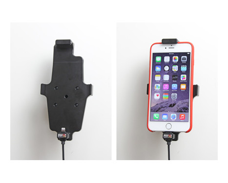 Apple iPhone 6/6S/6 Plus/7 Plus/8 Plus/Xs Max Active Holder with 12V USB Plug. (with/without case), Image 2