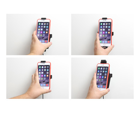 Apple iPhone 6/6S/6 Plus/7 Plus/8 Plus/Xs Max Active Holder with 12V USB Plug. (with/without case), Image 3