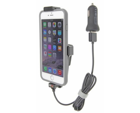 Apple iPhone 6/6S/6 Plus/7 Plus/8 Plus/Xs Max Active Holder with 12V USB Plug. (with/without case), Image 9