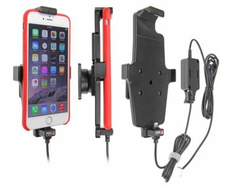 Apple iPhone 6 Plus/6S Plus/7 Plus/8 Plus/Xs MaxActive holder with fixed power supply (with skin)