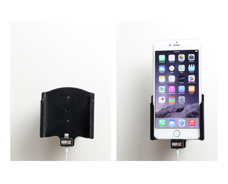 Apple iPhone 6 Plus Passive holder. For original Apple lightning to USB cable (Upholstered,), Image 2