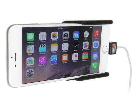 Apple iPhone 6 Plus Passive holder. For original Apple lightning to USB cable (Upholstered,), Image 7