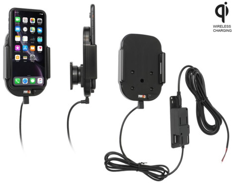 Apple iPhone XR / 11 Qi Wireless Active Holder with Fixed Power Supply