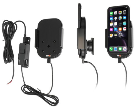 Apple iPhone XR / 11 Qi Wireless Active Holder with Fixed Power Supply, Image 4