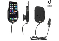 Apple iPhone XR / 11 QI wireless holder with 12V USB plug