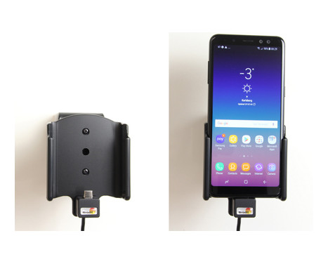 Samsung Galaxy A8 Active Holder with Fixed Power Supply, Image 2