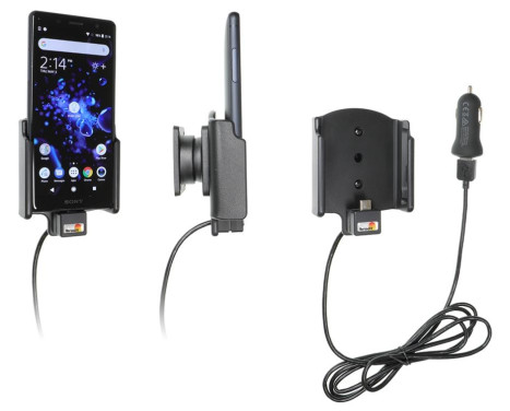 Sony Xperia XZ2 Compact Active holder with 12V USB plug, Image 4