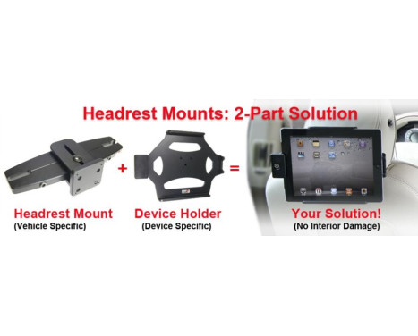 Headrest Passive mount Volvo S90/ V90/ XC60/ XC90 2015-2018, Image 2