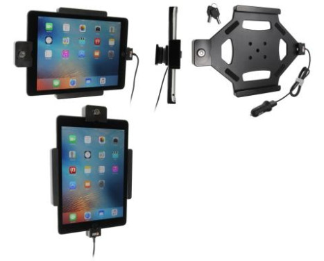 Apple iPad Air2 / Pro 9.7 Active holder with USB Sig. Plug LOCK