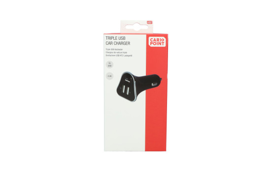 Carpoint 12/24V Triple USB Car Charger 4.4A, Image 6