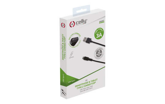 Celly Cable USB-C 2 meters black, Image 2