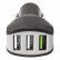 Celly Car Charger 3 USB 4.4A black