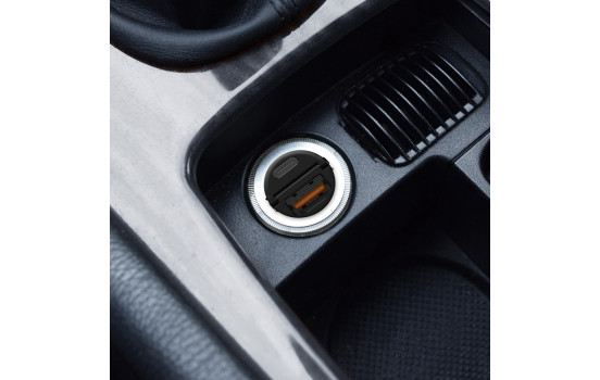 Celly Mini Car Charger 1 USB + 1 USB-C 30W, Image 3
