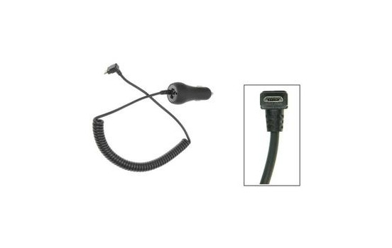 Charger 12/24V Brodit USBA and micro-USB Angled/90° 1A Samsung