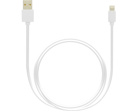Grab 'n Go - Cable Lightning to USB-A 1m (non MFi) - White