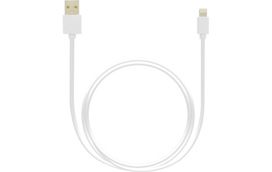 Grab 'n Go - Cable Lightning to USB-A 1m (non MFi) - White