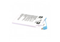GrabNGo Powerbank card2600mAh white