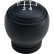 Simoni Racing Gear Knob Cover Grip - Black Silicone - 5 gears + left reverse