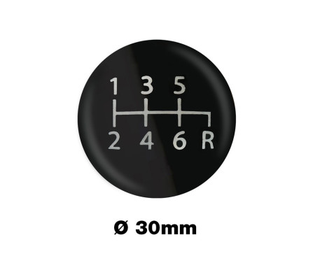 Simoni Racing Gear Knob Shift Pattern 6-Speed (Reverse Bottom Right) Ã˜30mm