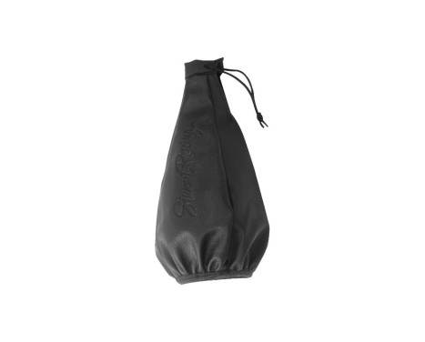 Simoni Racing Gear Shift Cover Soft - Black Eco-Leather, Image 2