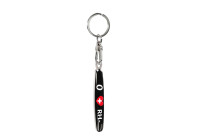 Stainless steel keychain - 'Blood Type' 0 RH-