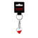 Stainless steel keychain - 'Heart' Poland, Thumbnail 2