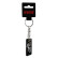 Stainless steel keychain - 'Moto' Black, Thumbnail 2