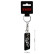 Stainless steel keychain - 'Moto' Black, Thumbnail 3