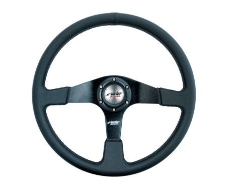 Simoni Racing Sports Handlebar Defender 380mm - Black Eco-Leather