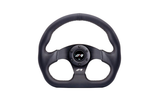 Simoni Racing Universal Sports Steering Wheel 'Need for Speed' - Black Eco-Leather - Diameter 330mm