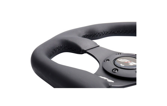 Simoni Racing Universal Sports Steering Wheel 'Need for Speed' - Black Eco-Leather - Diameter 330mm, Image 4