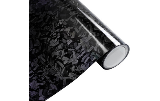 Forged Carbon Car Wrapping Film - Black - 152x200cm